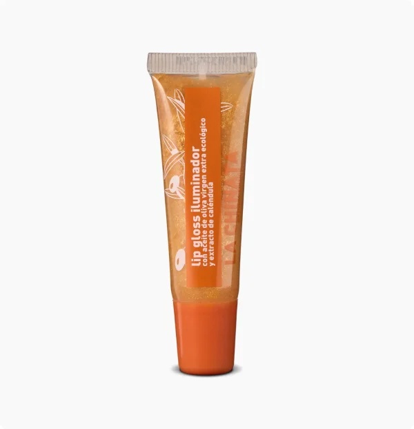 Lipgloss med olivenolje og ringblomst Lipgloss med olivenolje og ringblomst