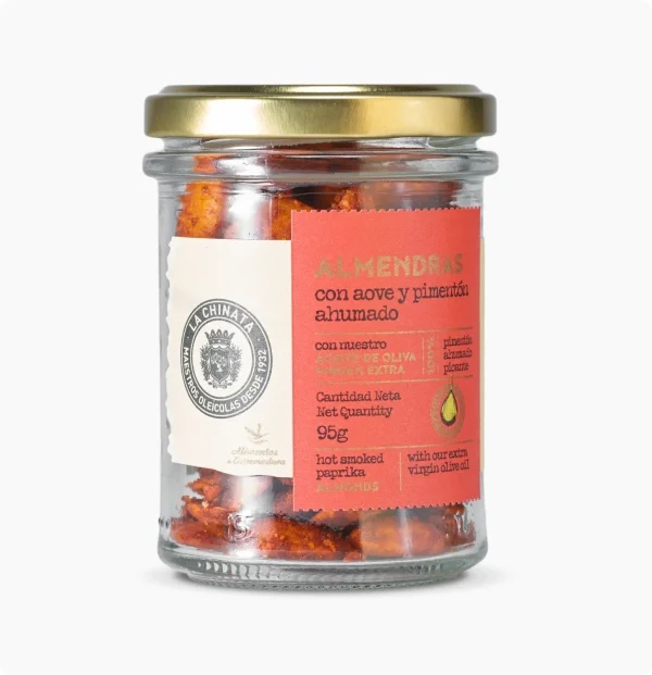 Mandler med extra virgin olivenolje og røkt paprika Mandler med extra virgin olivenolje og røkt paprika